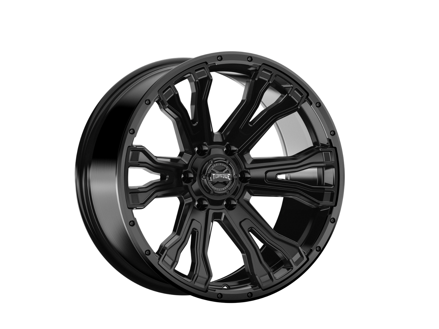 Torque Prime | Satin Black | 20x9 | 6x5.5 | -12mm by Torque