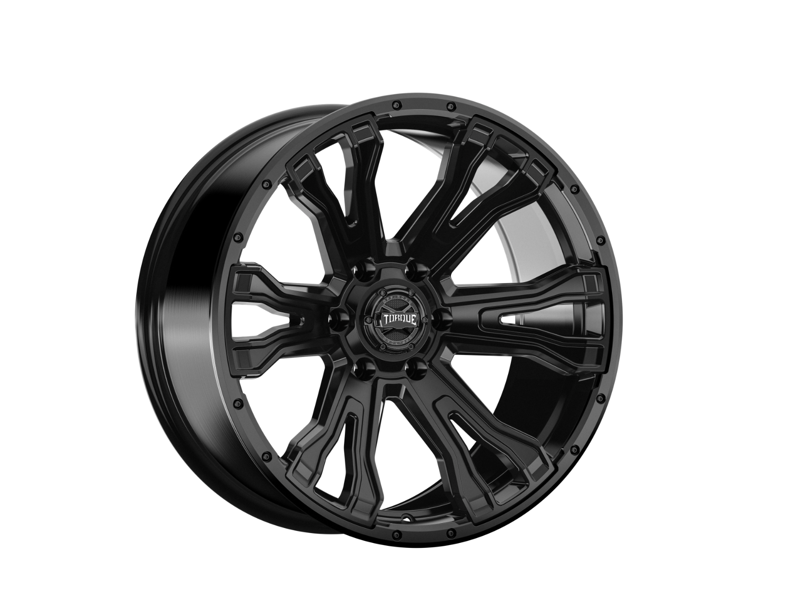 Torque Prime | Satin Black | 20x9 | 6x5.5 | -12mm by Torque