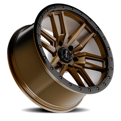Torque Pritchett | Bronze w/Black Lip | 20x9 | 6x5.5 | -12mm