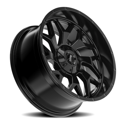 Torque Vortex | Satin Black | 20x9 | 6x5.5/6x135 | -12mm by Torque