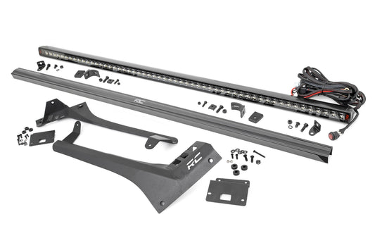 Kit de luces LED | Parabrisas | Fila única Spectrum de 50" | Jeep Gladiator JT/Wrangler JL (18-26)