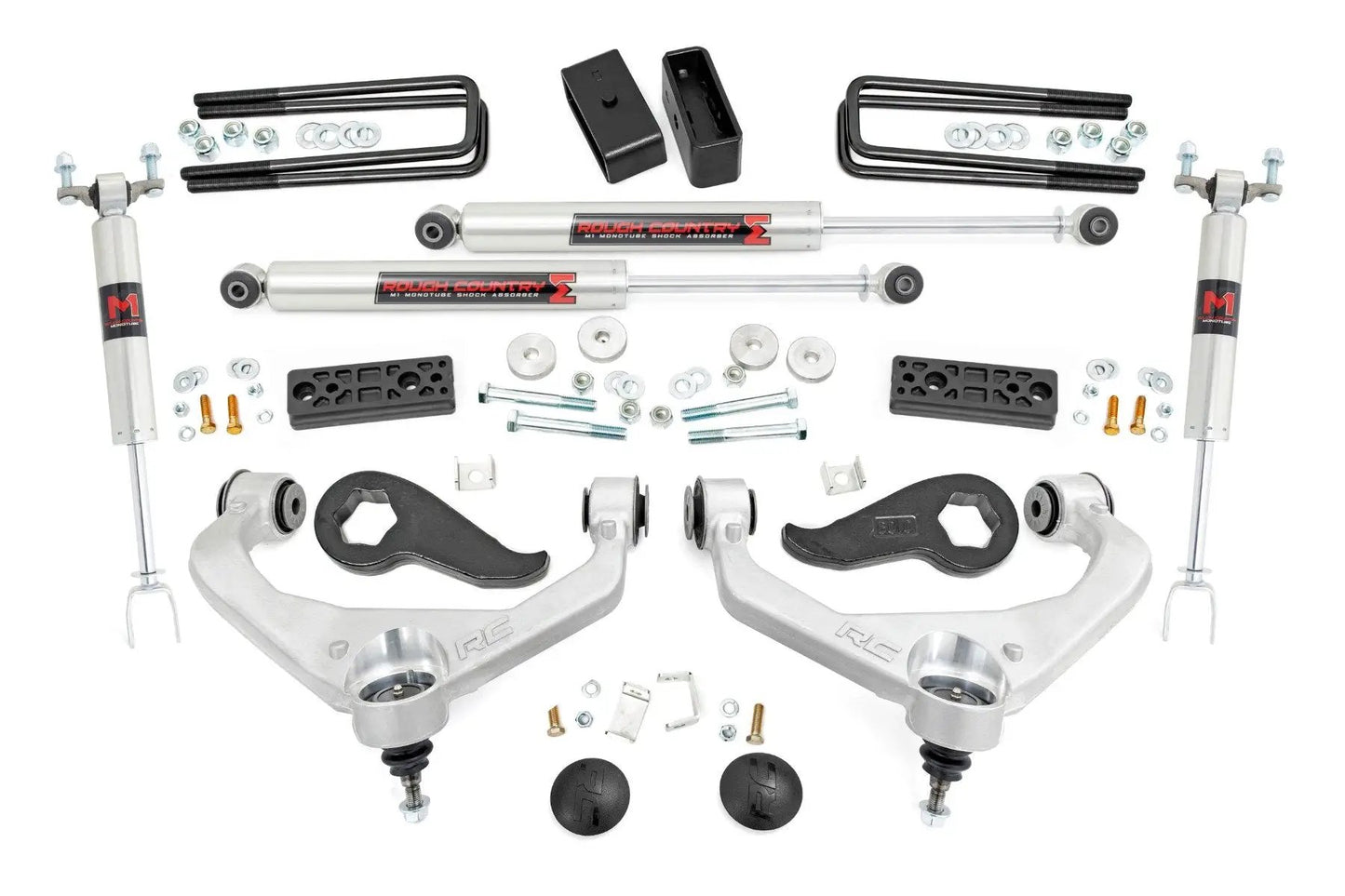 Rough Country 3 Inch Lift Kit | UCAs | M1 | Chevy/GMC Sierra 3500 HD/Silverado 3500 HD (20-26) by Rough Country