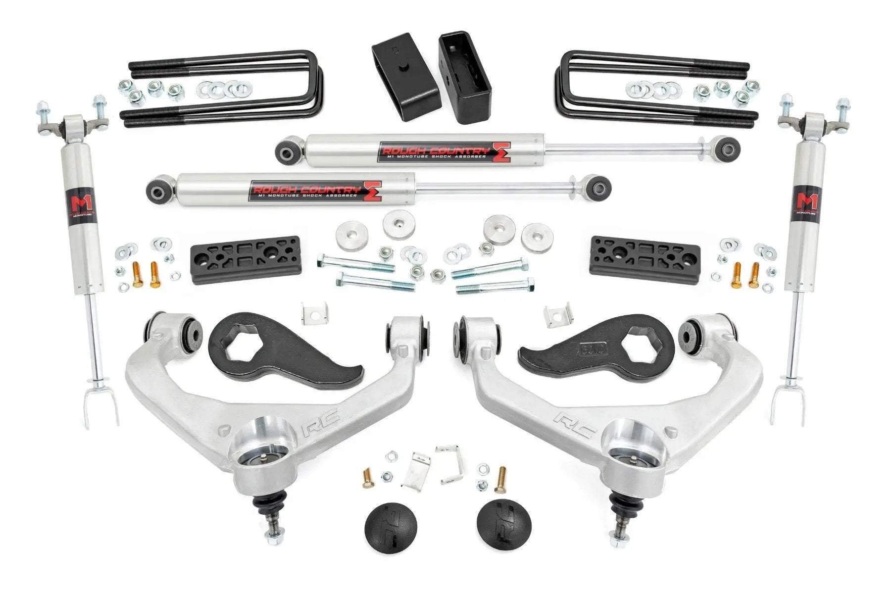 Rough Country 3 Inch Lift Kit | UCAs | M1 | Chevy/GMC Sierra 3500 HD/Silverado 3500 HD (20-26) by Rough Country