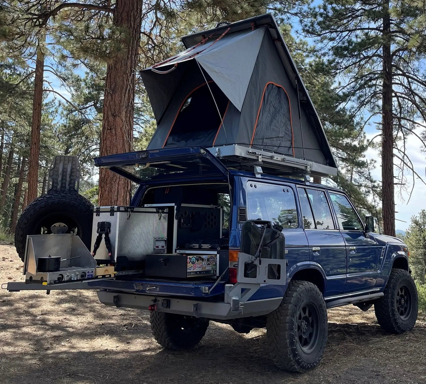 Ultimate Chef and Sleeping Package for Toyota Land Cruiser 1980-1990 60 Series by Goose Gear