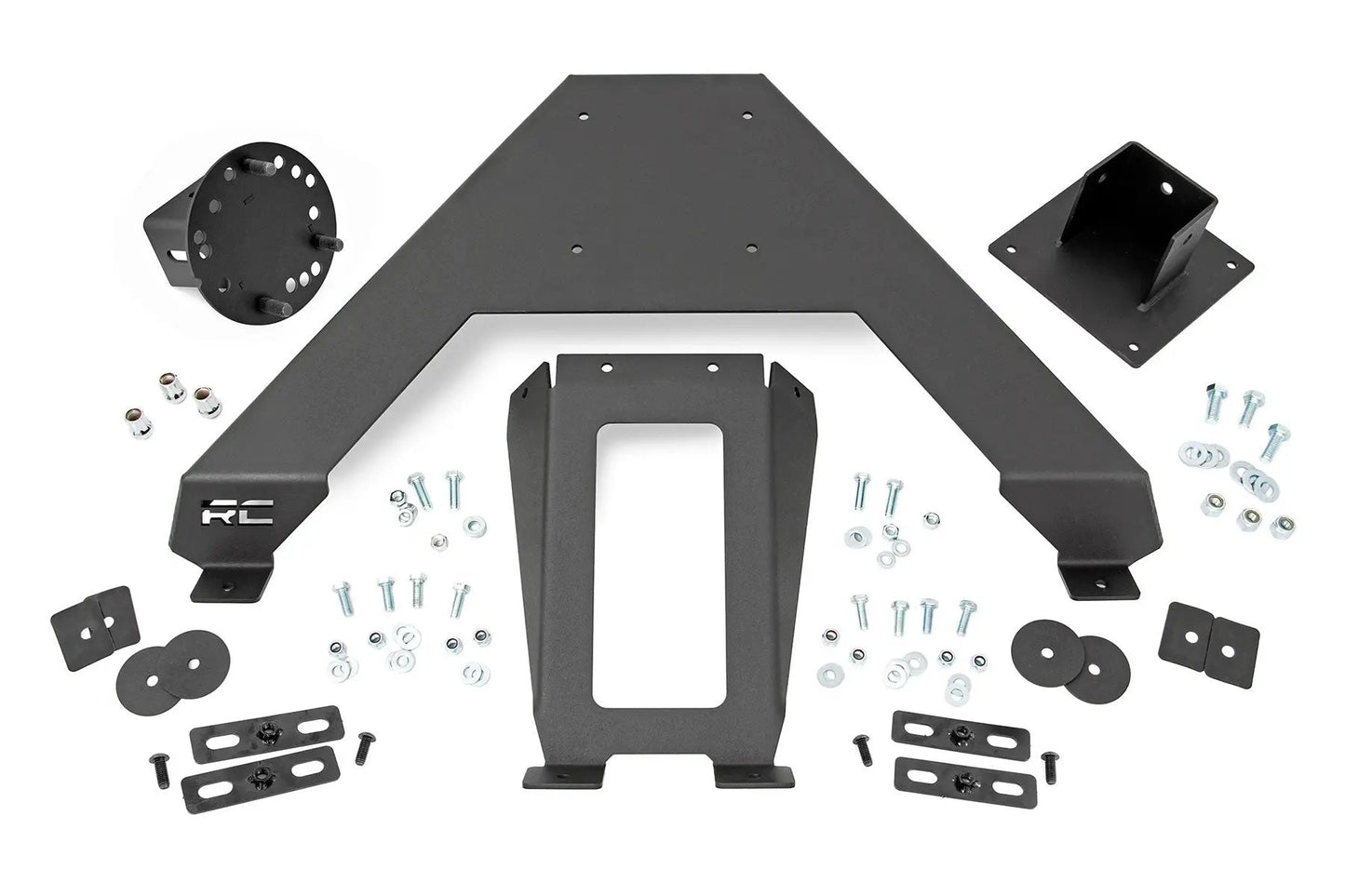 Rough Country Bed Mount Spare Tire Carrier | Universal (5x5.5 6x5.5 6x135 & 5x5.0 Bolt Patterns) by Rough Country