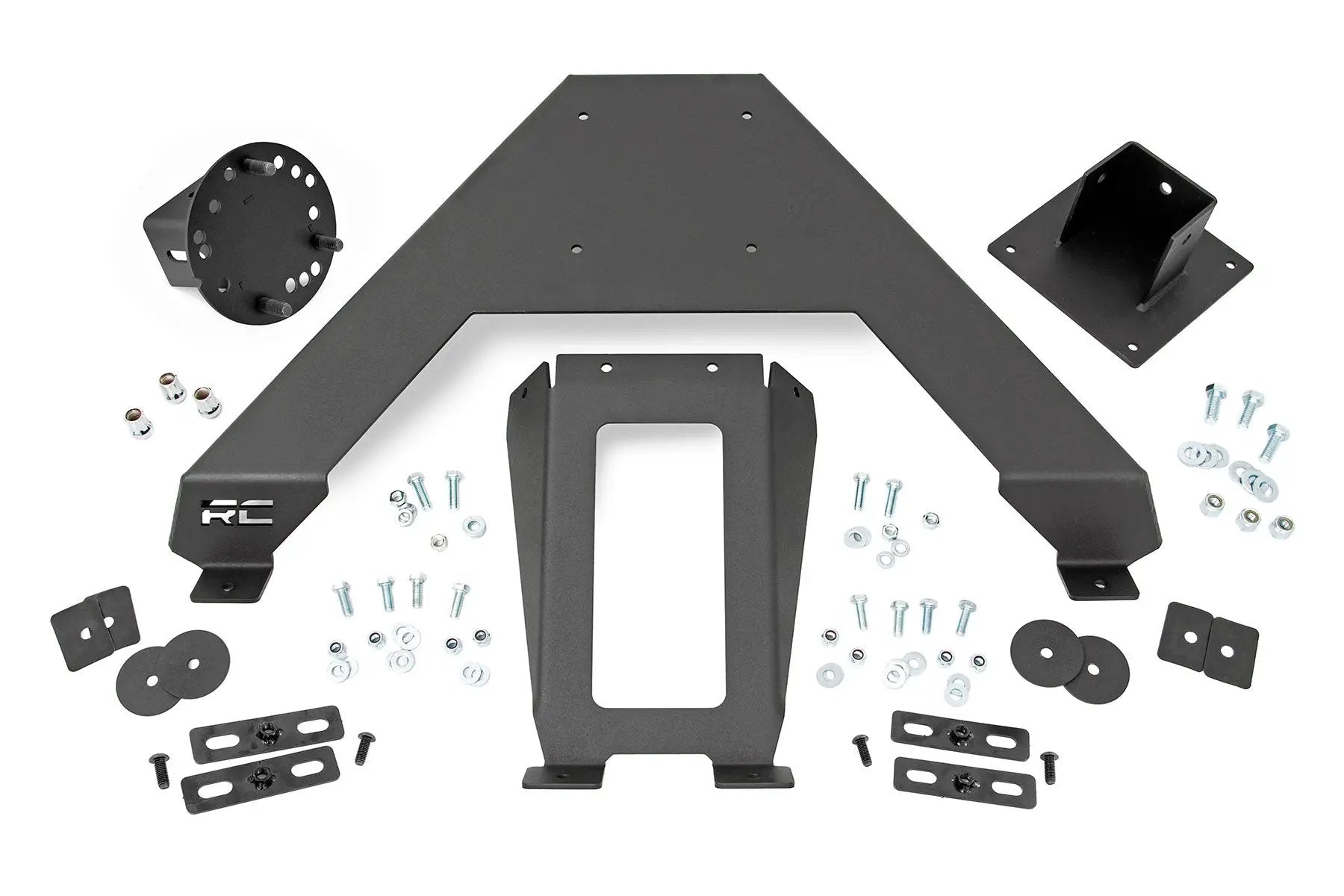 Rough Country Bed Mount Spare Tire Carrier | Universal (5x5.5 6x5.5 6x135 & 5x5.0 Bolt Patterns) by Rough Country
