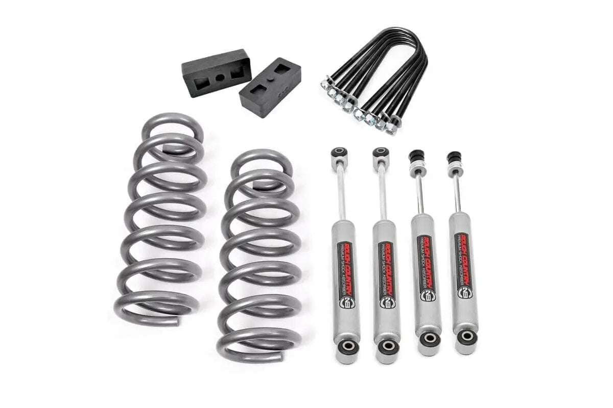 Rough Country 3 Inch Lift Kit | Dodge 1500 2WD (2002-2005) by Rough Country