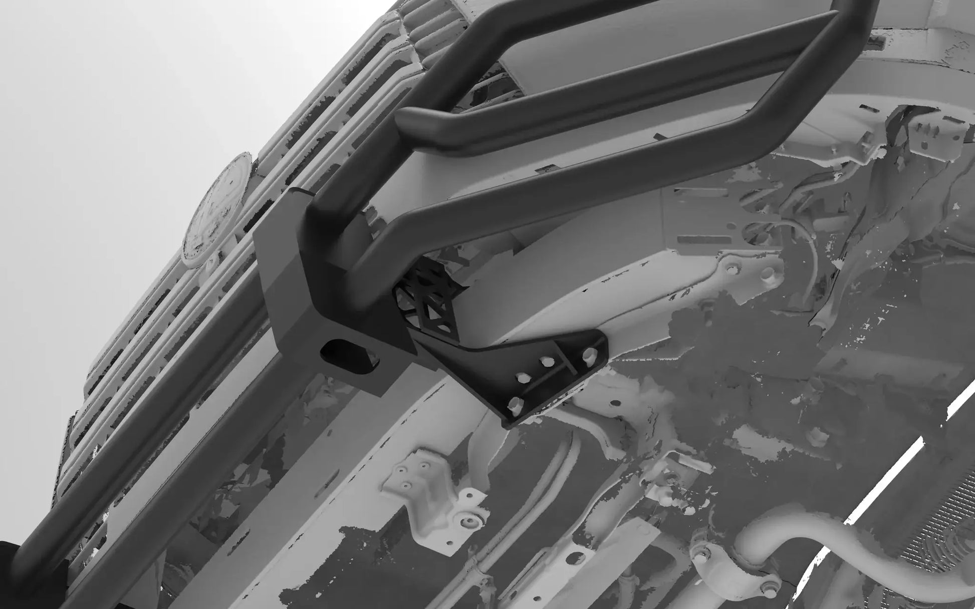 NYTOP 2024-Current Lexus GX550 Front Bull Bar by NYTOP