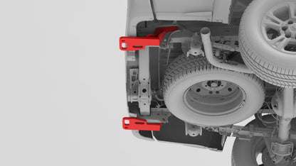 NYTOP 2016-2023 Toyota Tacoma Rear Recovery Points