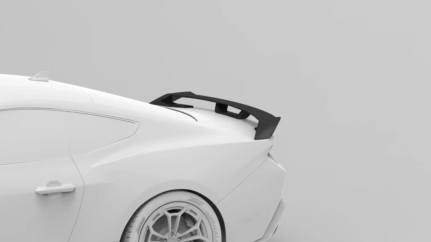 NYTOP 2024-Current Ford Mustang Carbon Fiber Performance Pack Wing by NYTOP