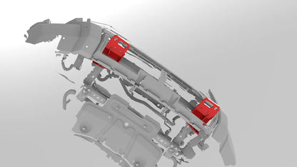 NYTOP 2022-Current Передние буксировочные проушины Toyota Tundra