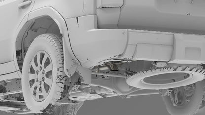 NYTOP 2024-Current Lexus GX550/Toyota Land Cruiser Titanium Axle Dump Exhaust by NYTOP