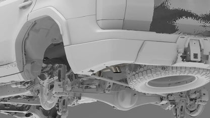 NYTOP 2024-Current Lexus GX550/Toyota Land Cruiser Titanium Axle Dump Exhaust by NYTOP
