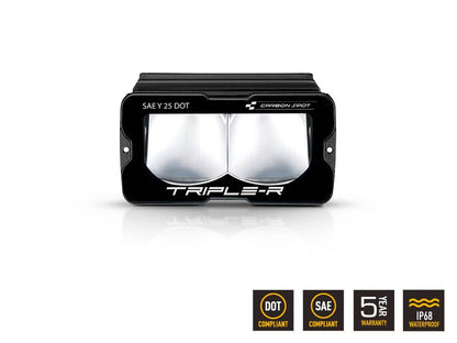 TRIPLE-R-LIGHTS Carbon-2 SPOT - 00C2-SPOT-US-PL-WY