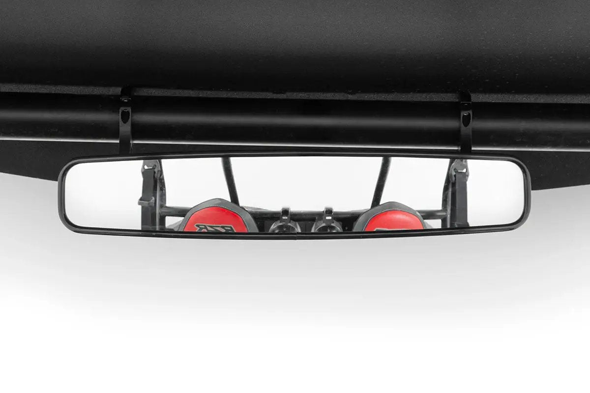 Rough Country UTV Rear View Mirror | Convex | 17" x 3" | 1.75" Mount by Rough Country
