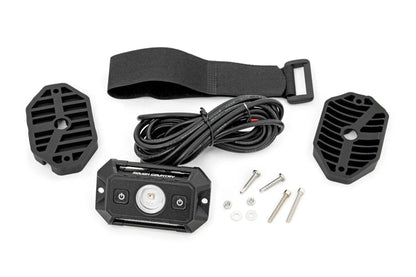 Rough Country Chrome Series LED | Dome Light | RGB/White by Rough Country