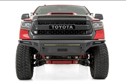 Rough Country LED Light Kit | Hood Bulge | 40" White/Amber Strip | Toyota Tundra (14-21) by Rough Country
