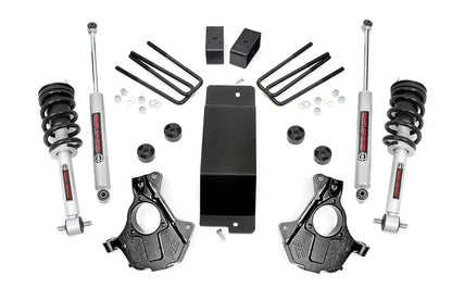 Rough Country 3.5 Inch Lift Kit | Alu/Stamp Steel LCA | N3 Strut | Chevy/GMC 1500 (14-18 & Classic) by Rough Country