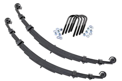 Rough Country Front Leaf Springs | 2.5" Lift | Pair | Jeep CJ5/CJ7 5 4WD (1955-1975) by Rough Country