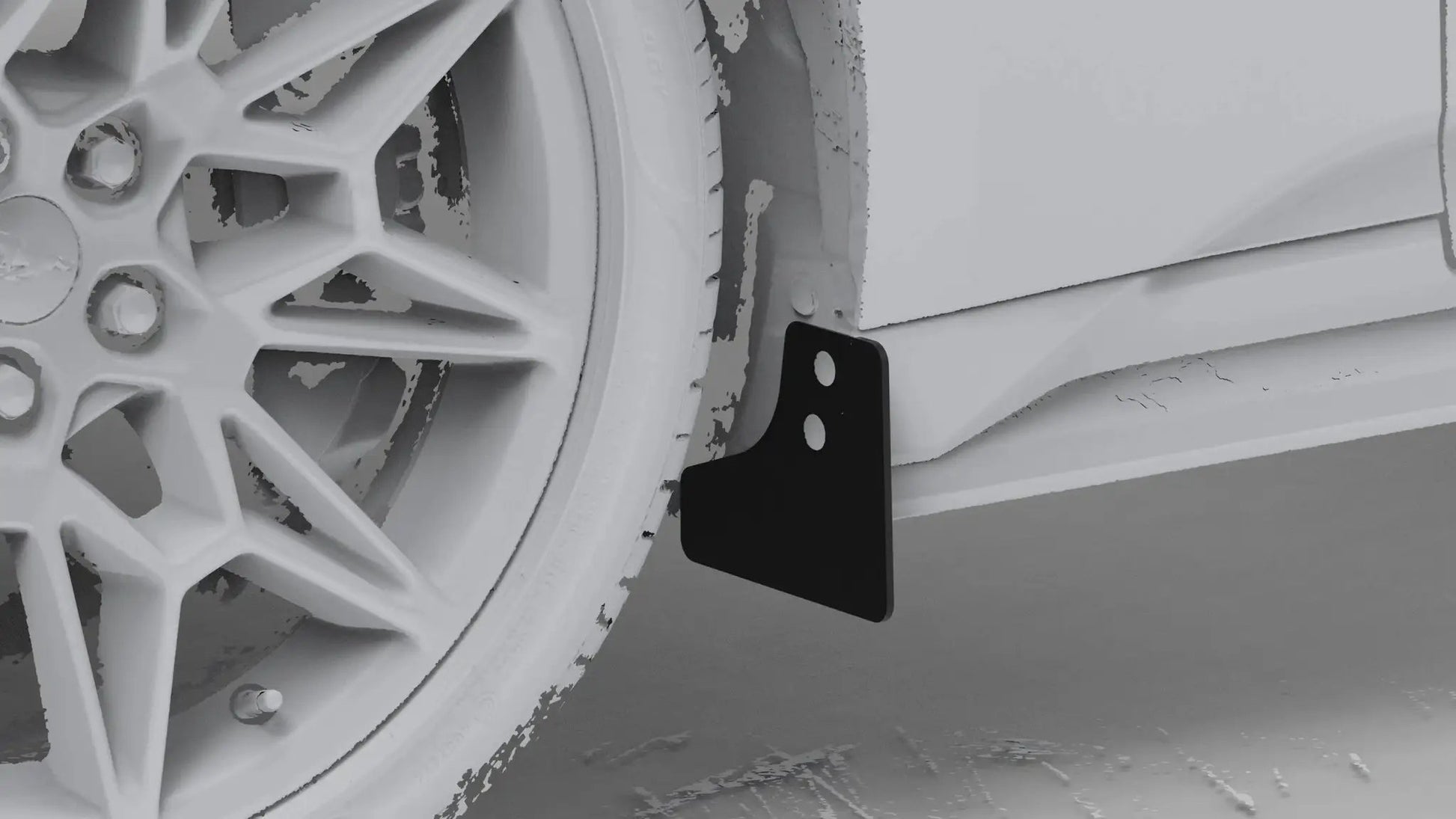 NYTOP 2024-Current Ford Mustang Front Splash Guard by NYTOP