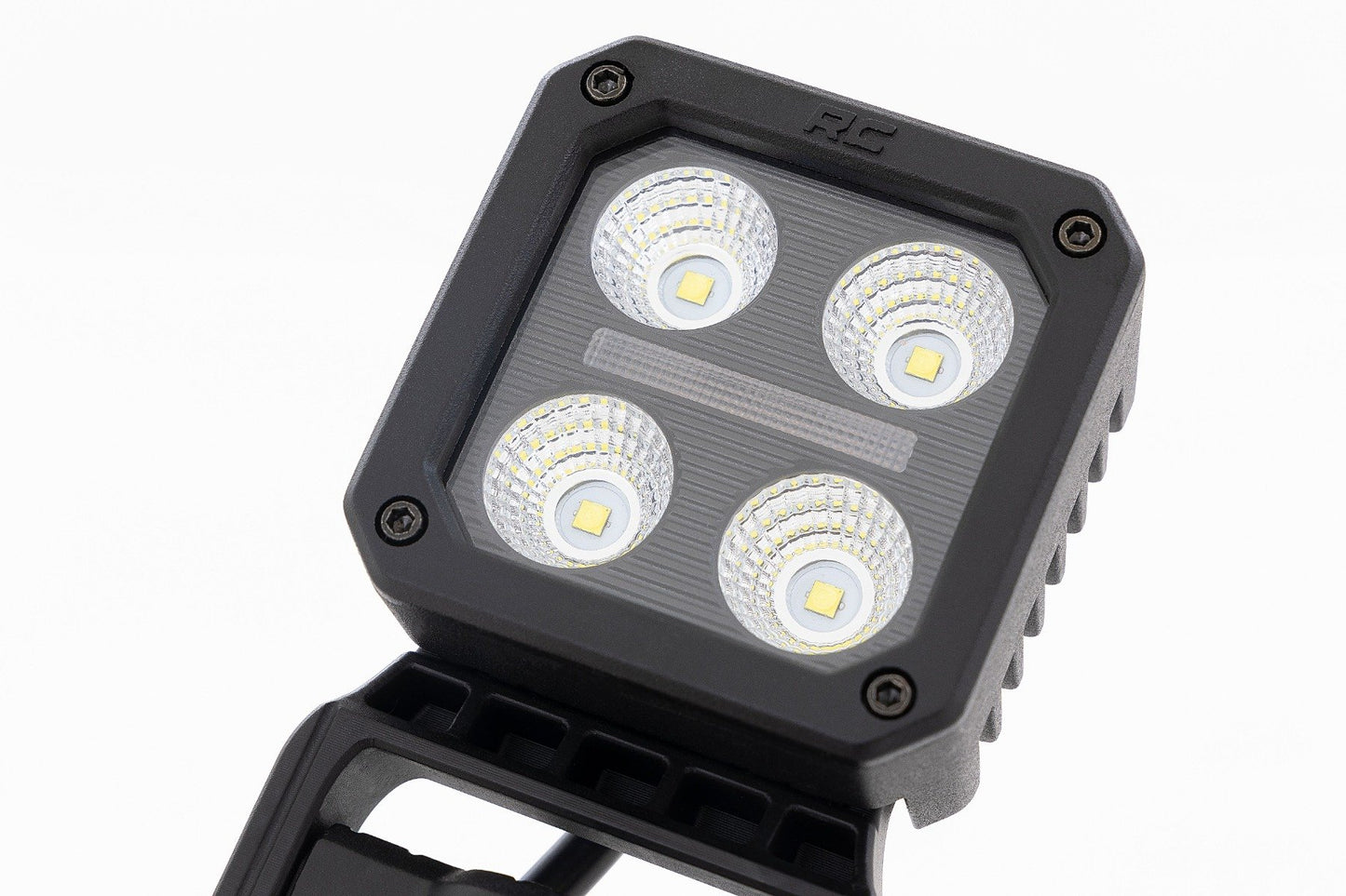 Par de luces LED Black Series | 2 pulgadas | Inundación | Montaje giratorio