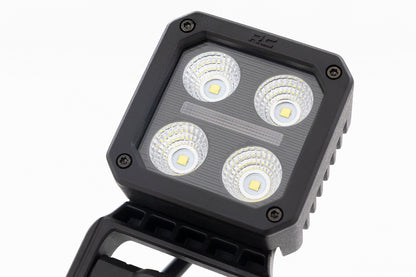 Par de luces LED Black Series | 2 pulgadas | Inundación | Montaje giratorio