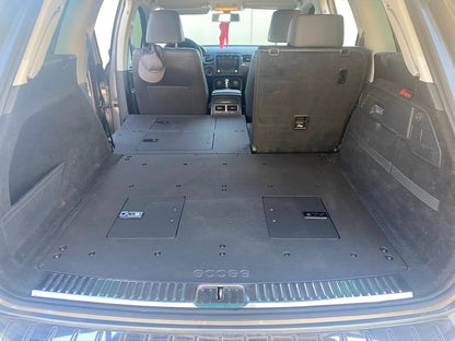 Volkswagen Touareg 2011-2017 2nd Gen. - Second Row Seat Delete Plate System by Goose Gear