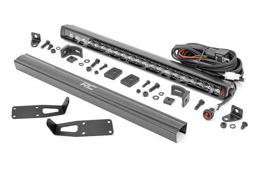Rough Country LED Light Kit | Bumper Mount | 20" Spectrum Single Row | Ram 2500/3500 (10-18)
