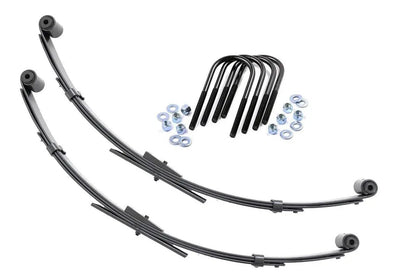 Rough Country Rear Leaf Springs | 2.5" Lift | Pair | Jeep Wrangler YJ 4WD (1987-1995) by Rough Country
