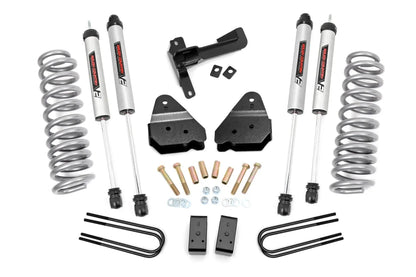 Rough Country 3 Inch Lift Kit | V2 | Front Gas Coils | Ford F-250 Super Duty 4WD (17-22) by Rough Country