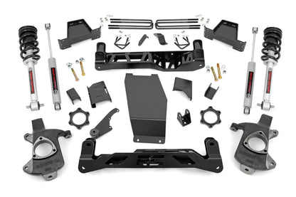 Rough Country 6 Inch Lift Kit | Alum/Stamp Steel | N3 Struts | Chevy/GMC 1500 (14-18 & Classic) by Rough Country