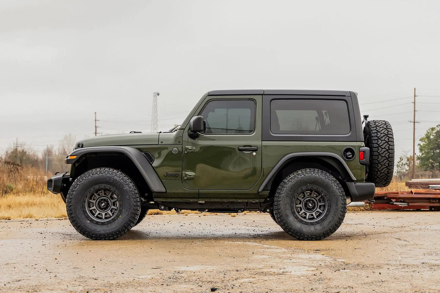 Rough Country 3.5 Inch Lift Kit | C/A Drop | Front D/S | M1R | Jeep Wrangler JL 4WD (24-26) by Rough Country