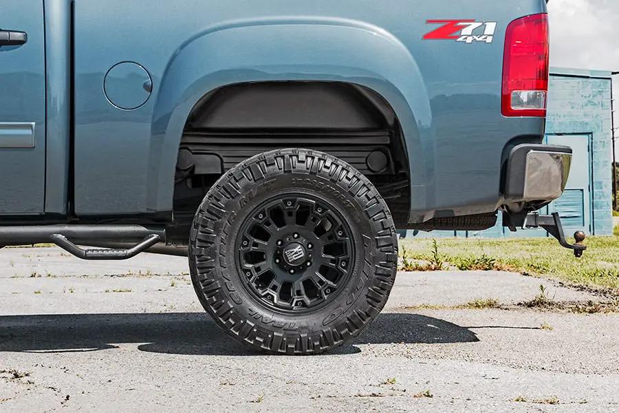 Rough Country Rear Wheel Well Liners | GMC Sierra 1500 (07-13)/Sierra 2500 HD (07-10) by Rough Country