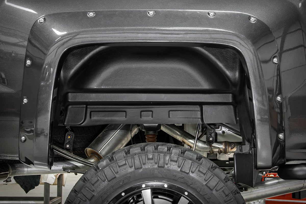 Rough Country Rear Wheel Well Liners | GMC Sierra 1500/Sierra 2500 HD/Sierra 3500 HD (14-19)