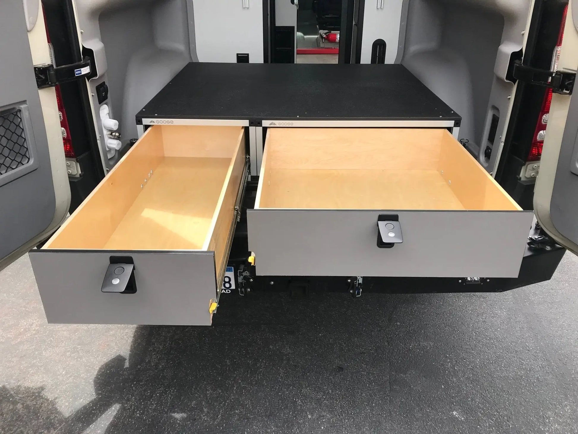 Winnebago Revel 2017-2020 - Side x Side Base Drawer System by Goose Gear