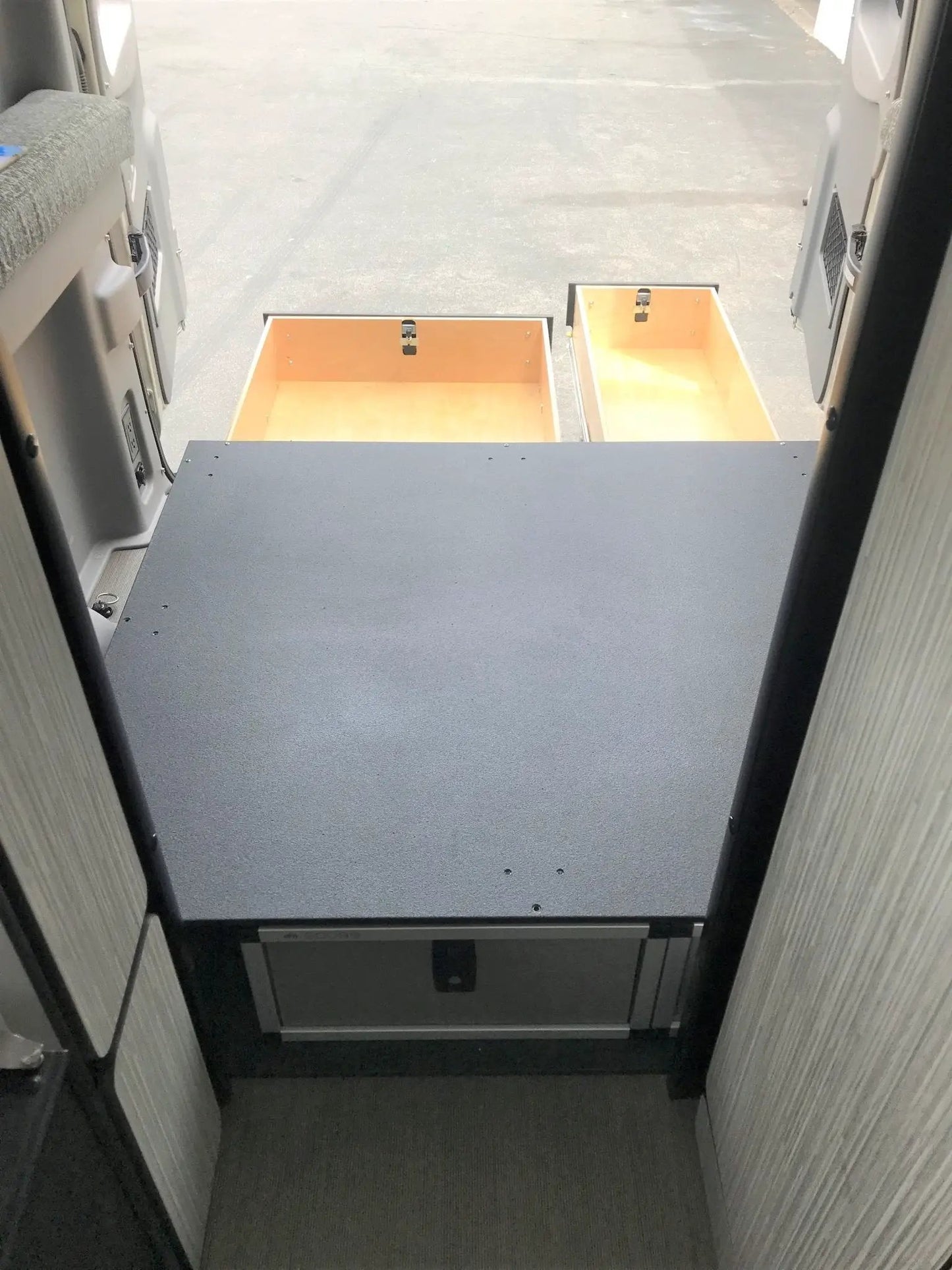 Winnebago Revel 2017-2020 - Side x Side Base Drawer System by Goose Gear
