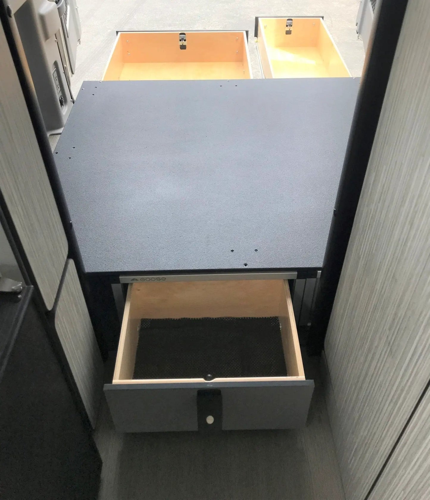 Winnebago Revel 2017-2020 - Side x Side Base Drawer System by Goose Gear
