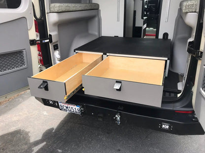 Winnebago Revel 2017-2020 - Side x Side Base Drawer System by Goose Gear