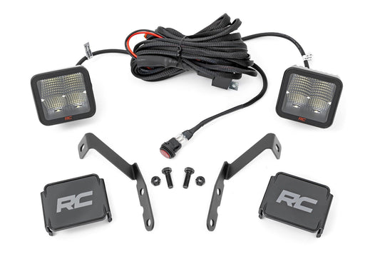 Kit de luces LED | Zanja | Par de espectro de 2" | Spot | Chevy 1500 y Chevy/GMC 2500HD/3500HD (07-14)