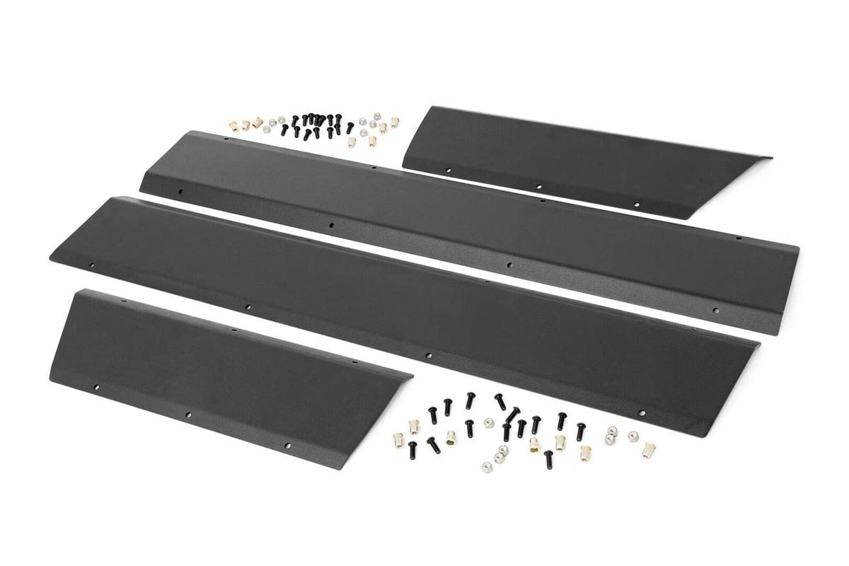 Rough Country Lower Door Armor | 4 Door | Jeep Cherokee XJ 2WD/4WD (1984-2001)