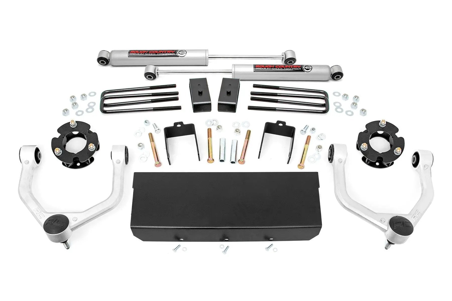 Rough Country 3 Inch Lift Kit | N3 Shocks | Nissan Titan XD 2WD/4WD (2016-2024) by Rough Country