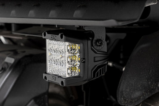 Luz LED | Montaje debajo de la cama | Par cromado de 3" | Gran angular | Polaris XPEDITION ADV 5