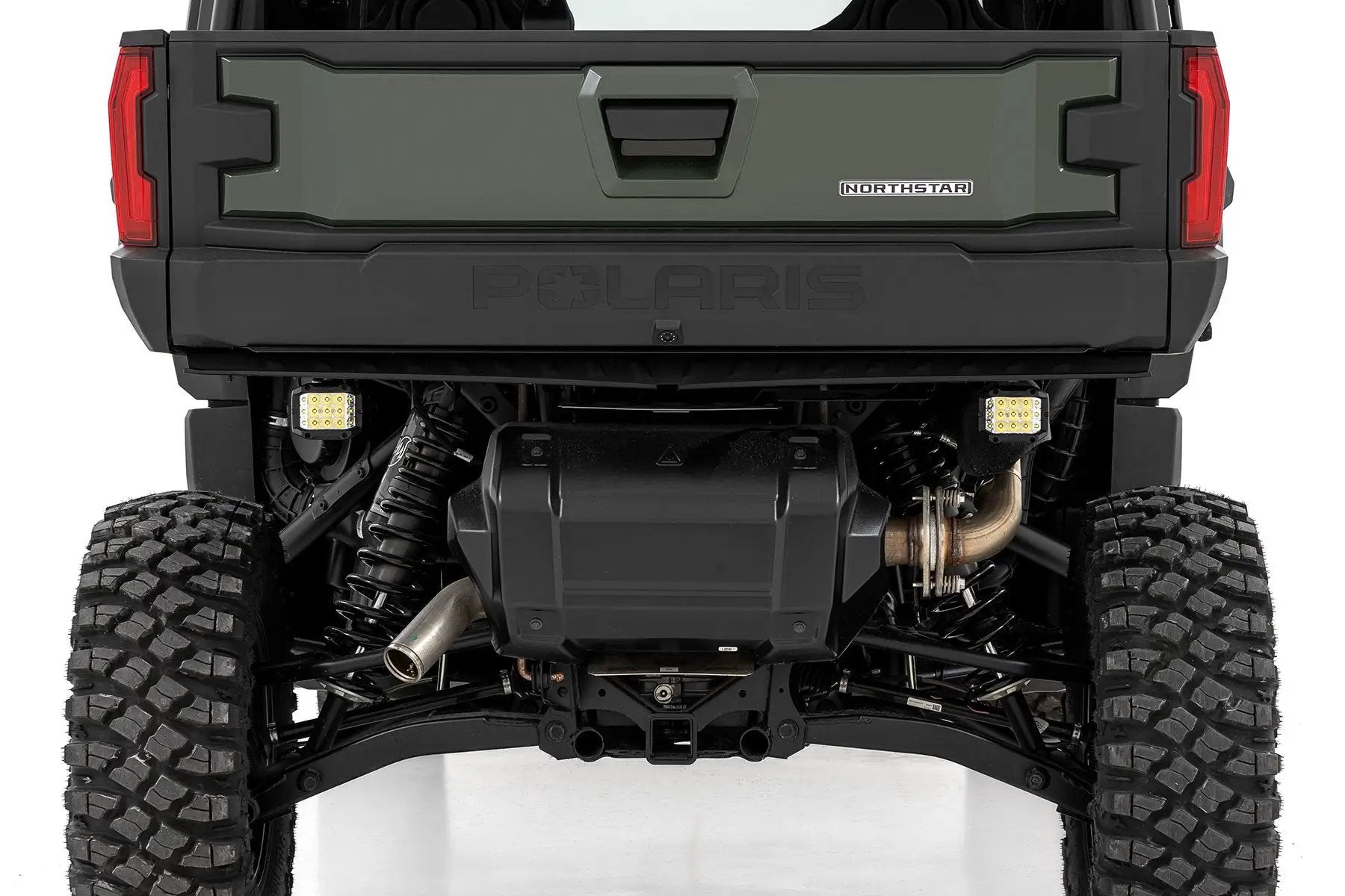 Rough Country LED Light | Under Bed Mount | 2" Black Pair | Flood | Polaris XPEDITION ADV 5 by Rough Country