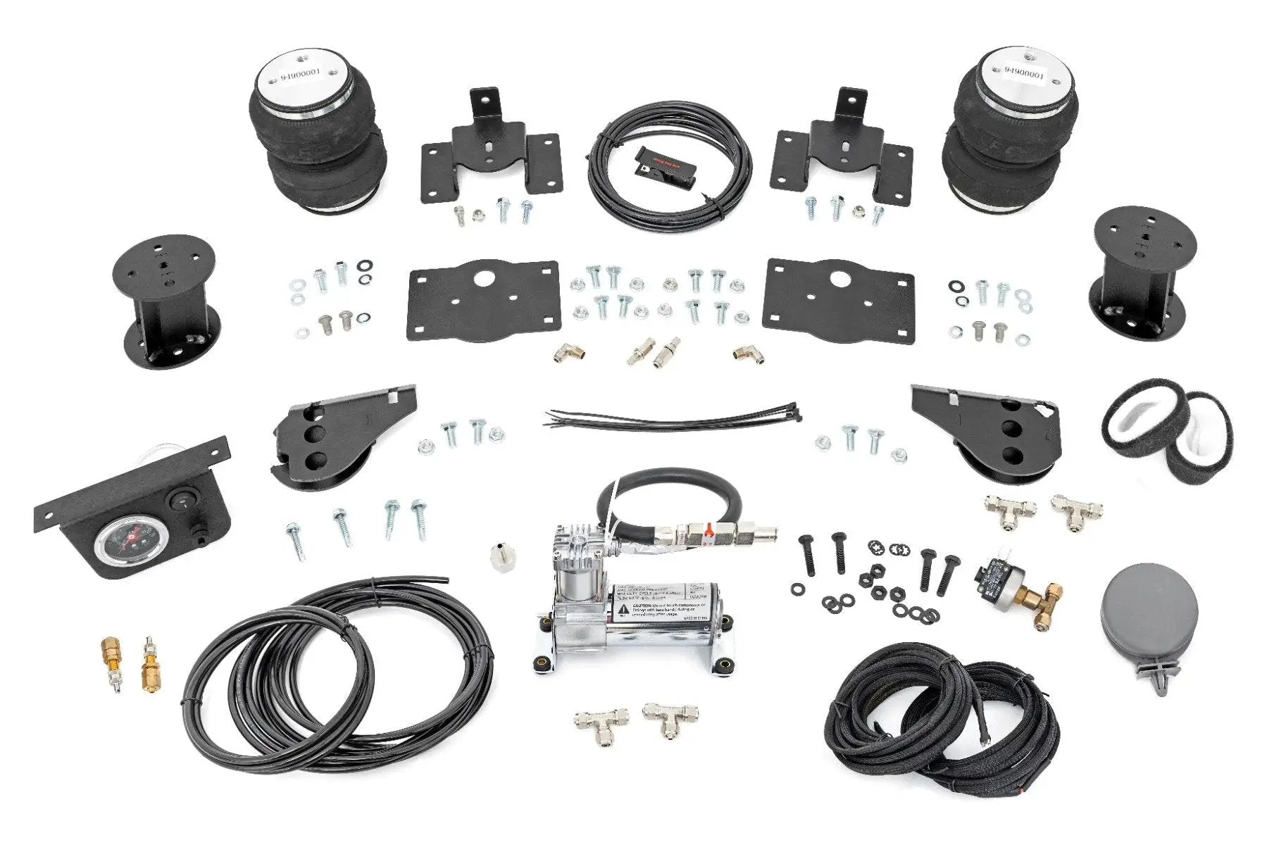 Rough Country Air Spring Kit w/compressor | 6 Inch Lift Kit | Ram 1500 2WD/4WD (2009-2018 & Classic) by Rough Country