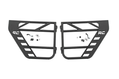 Rough Country Tubular Doors | Rear | Jeep Wrangler JK/Wrangler Unlimited (2007-2018) by Rough Country
