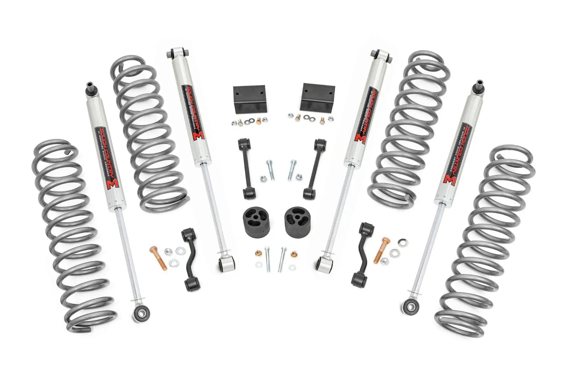 Rough Country 2.5 Inch Lift Kit | Coils | M1 | Jeep Wrangler Unlimited 4WD (2018-2023) by Rough Country