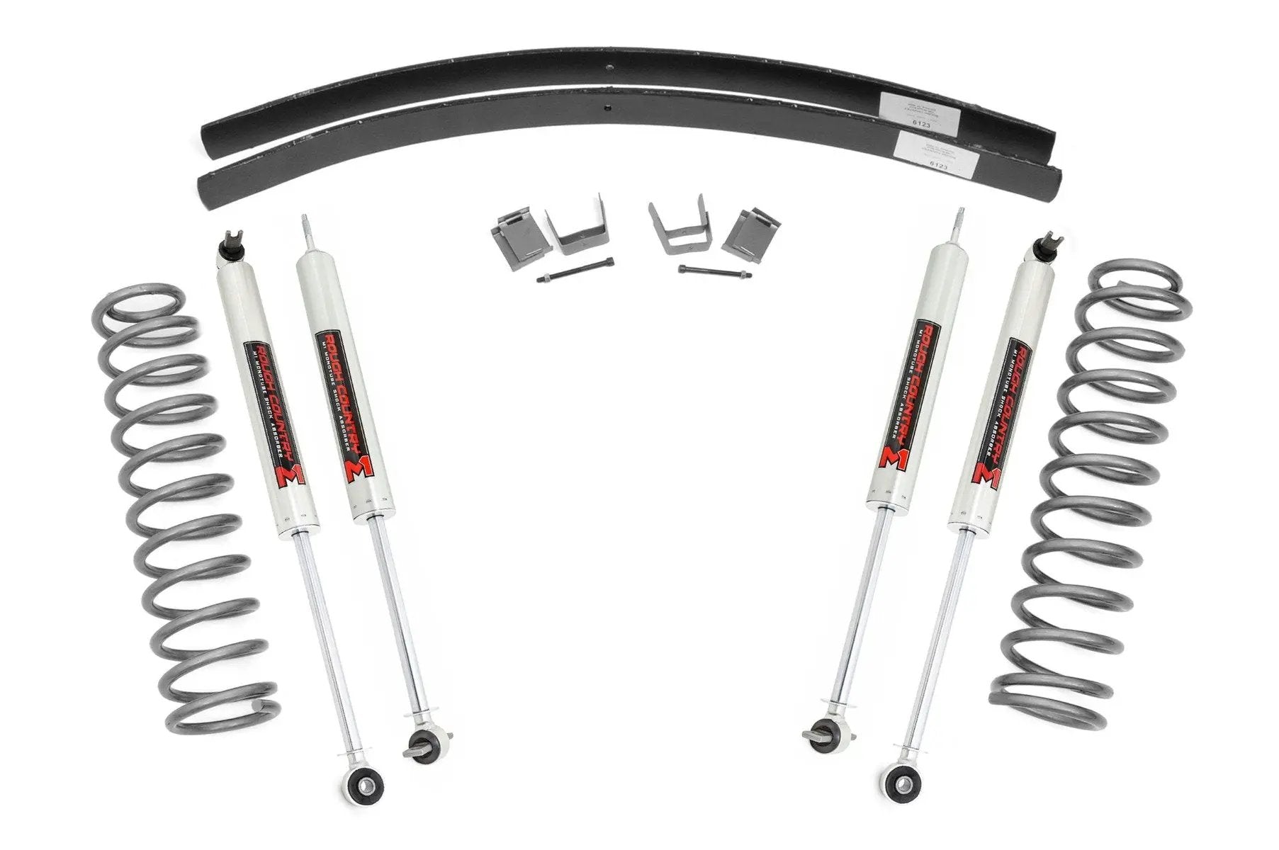 Rough Country 3 Inch Lift Kit | Rear AAL | M1 | Jeep Cherokee XJ 2WD/4WD (1984-2001) by Rough Country
