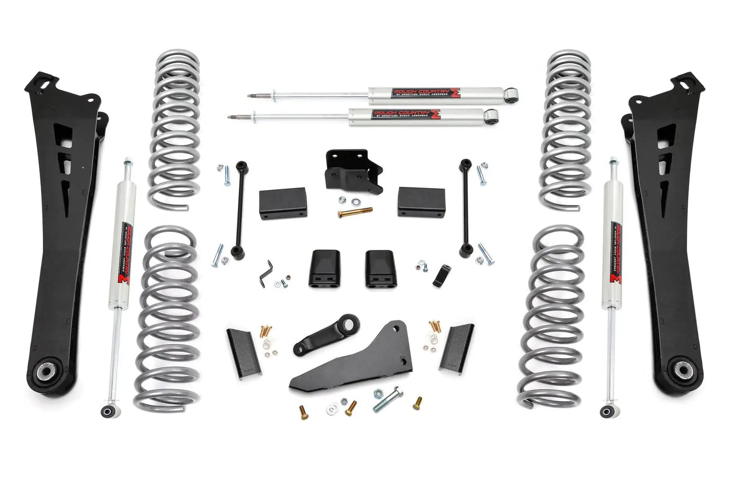 Rough Country 5 Inch Lift Kit | Diesel | Dual Rate Coils | M1 | Ram 2500 4WD (2014-2018) by Rough Country