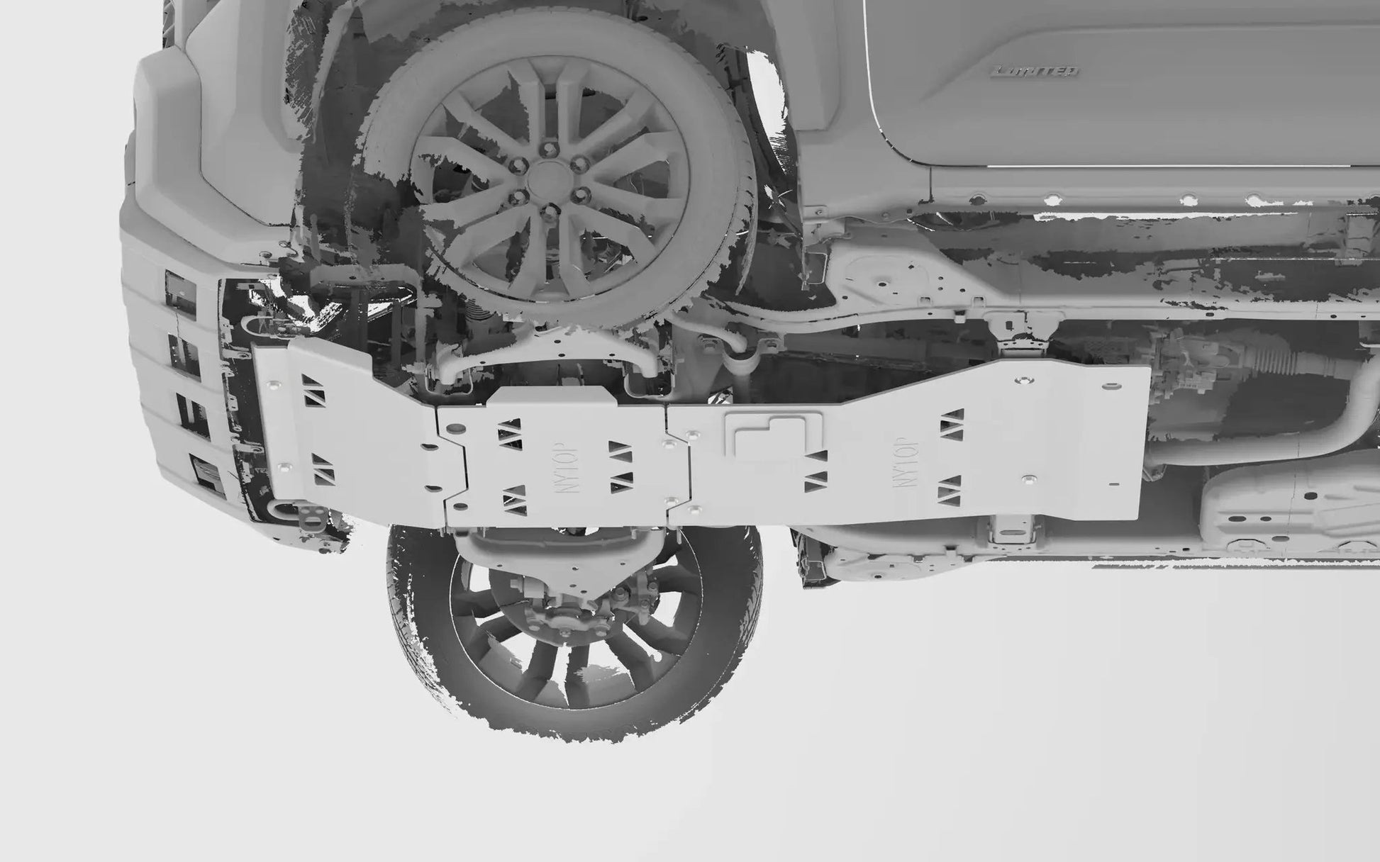 NYTOP 2025-Current Toyota 4Runner Skid Plate Assembly by NYTOP
