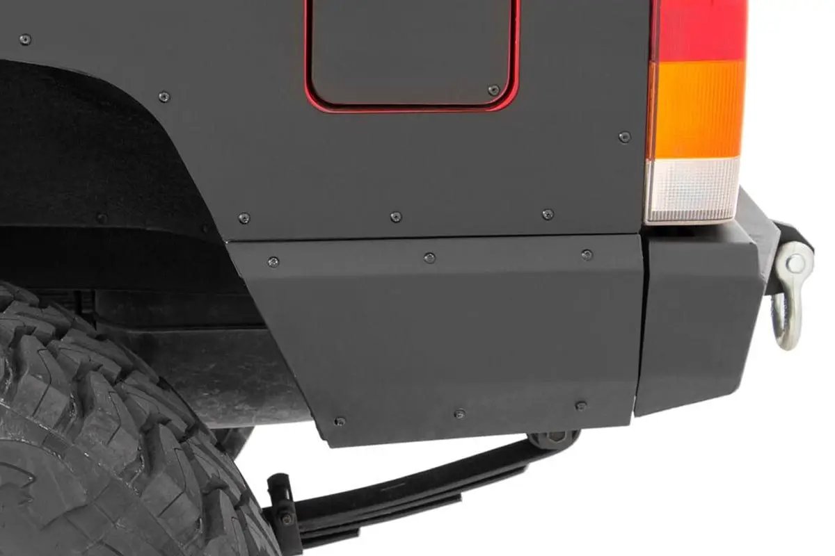 Rough Country Quarter Panel Armor | Rear | Jeep Cherokee XJ 2WD/4WD (1984-1996) by Rough Country